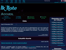 Tablet Screenshot of ikilote.net